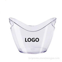 High quality solid transparent ice bucket
